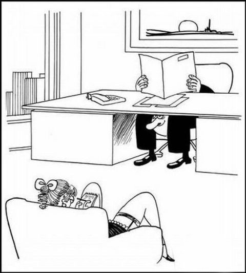 Карикатуры на офисных работников