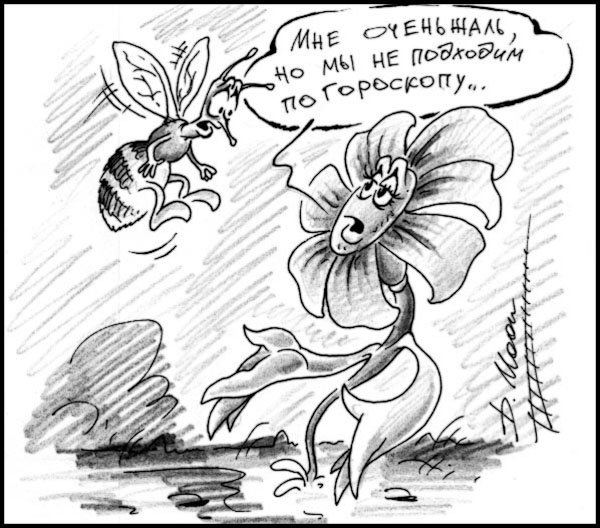 Астролог карикатура