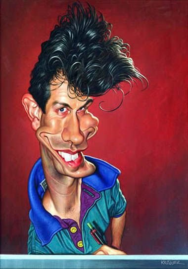 Сатирические образы в портрете