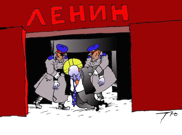 Культ личности Сталина карикатура