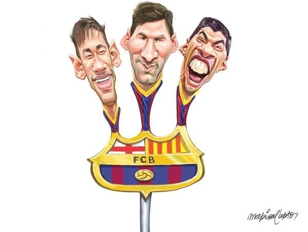 Barca карикатура