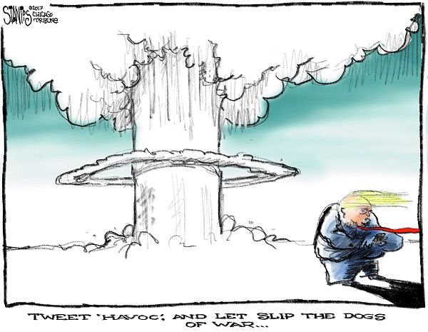 Экономическая война карикатура