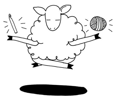 Вязальные карикатуры