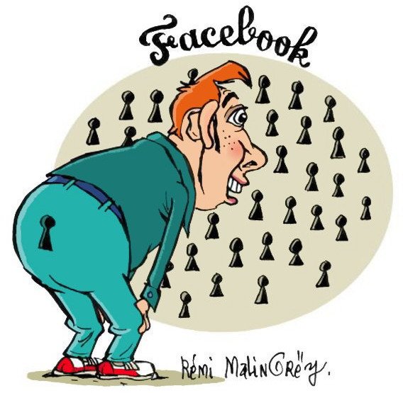 Социальные сети карикатура