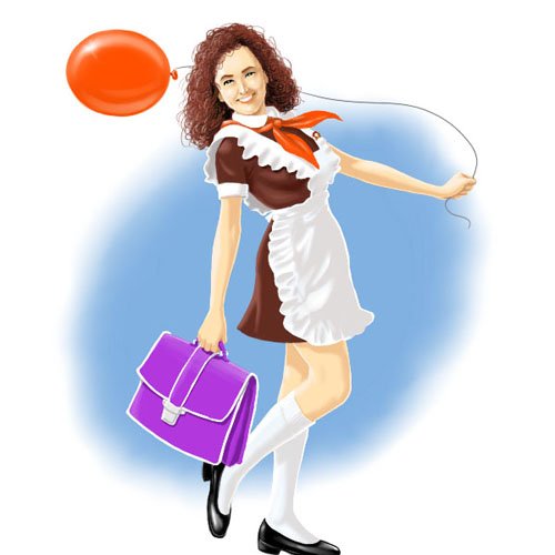 Школьная форма карикатура