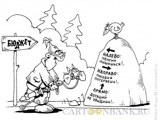 На распутье карикатура