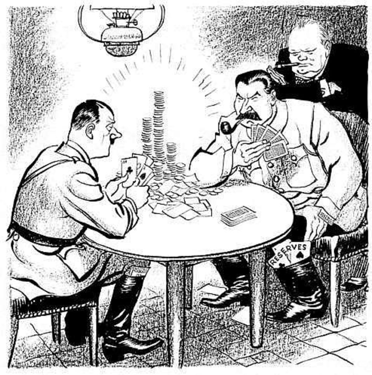 Советские карикатуры на Сталина