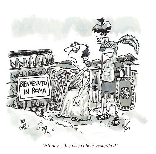 Древняя карикатура