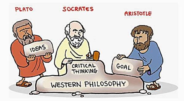 Карикатуры на мыслителей древности