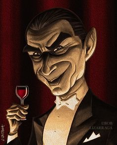 Граф Дракула скетч