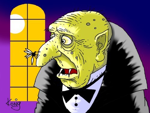 Вампир мультяшный прикольный