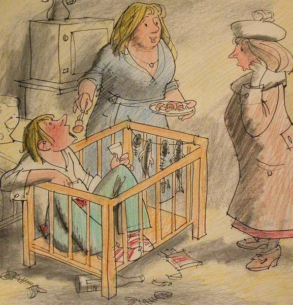 Евгений Щеглов карикатурист