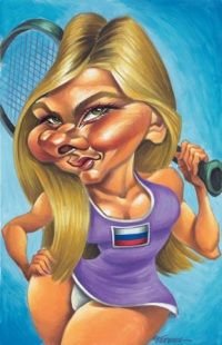 Шарж на мотоцикле