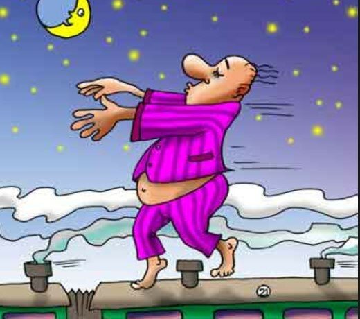 Лунатик карикатура