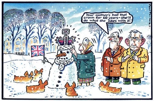 Снежная Королева карикатура