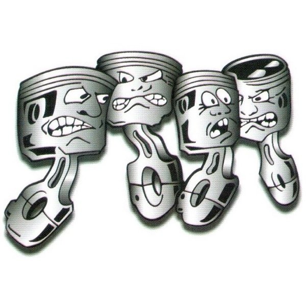 Поршень наклейка