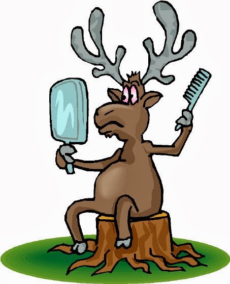 Олень карикатура