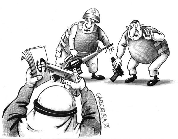 Наблюдение карикатура