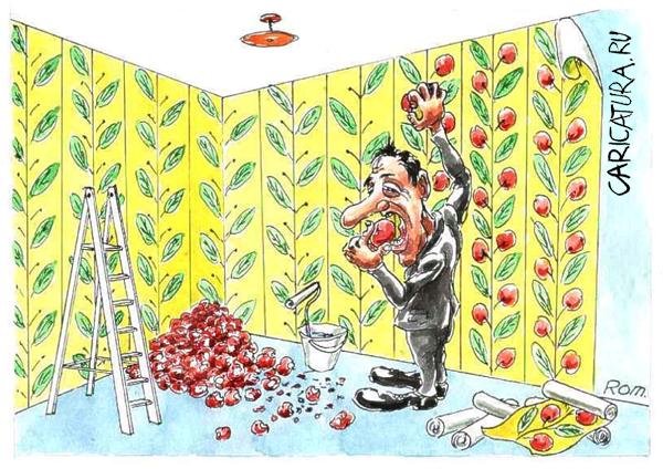 Моющиеся обои карикатуры