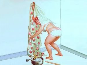 Поклейка обоев юмор