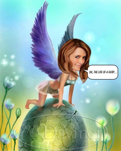 Зубная Фея шарж