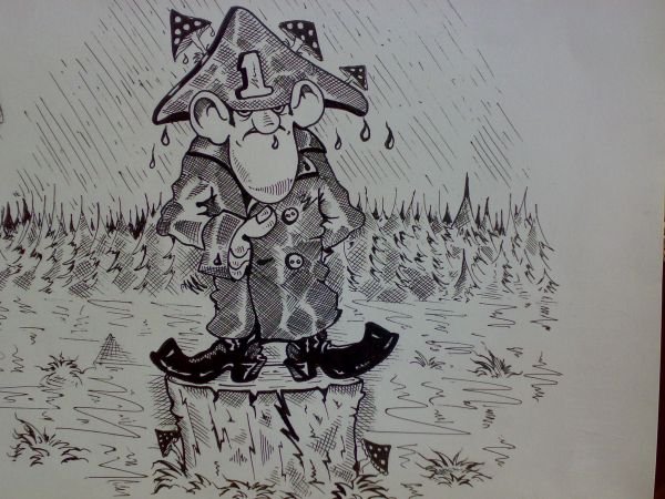 Полный привод карикатура