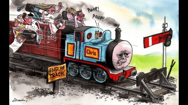 Железнодорожные карикатуры