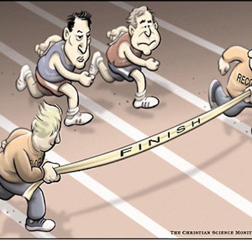 Открытка бегуну