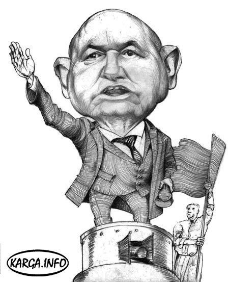 Лужков карикатура
