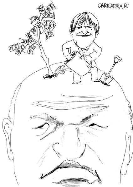 Карикатуры на Лужкова