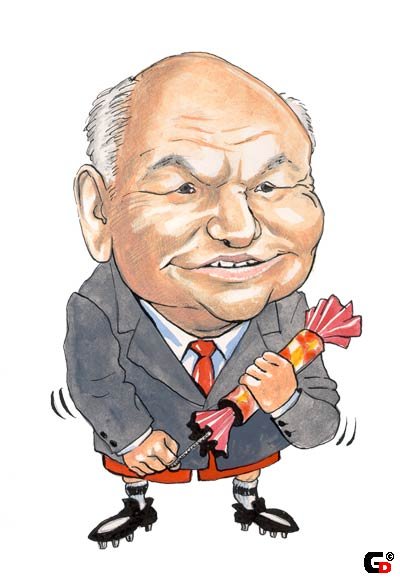 Карикатуры на Лужкова