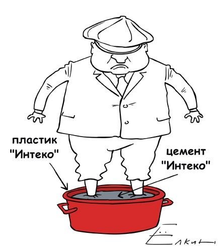 Карикатуры на Лужкова