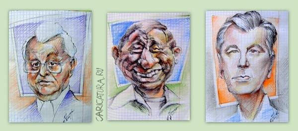 Шарж Виктор Ющенко