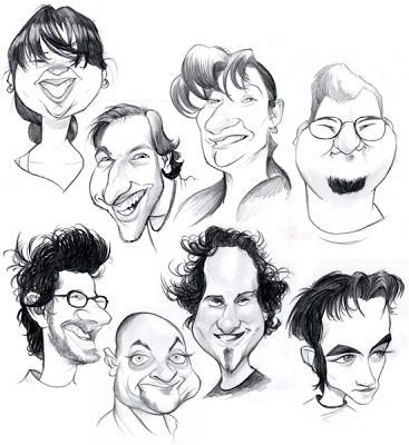 Рожа карикатура