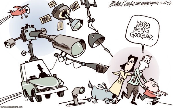 Тотальный контроль карикатура