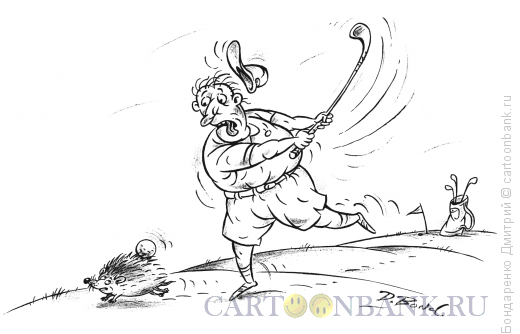 Комиксы гольф