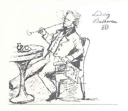 Карикатура на Баха