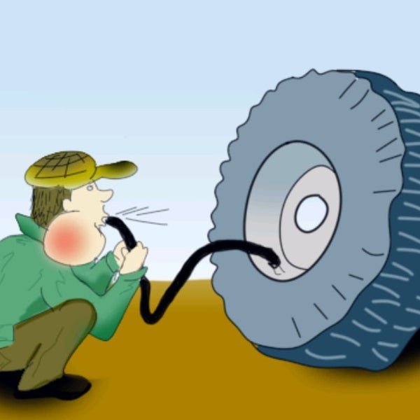 Автошина карикатура