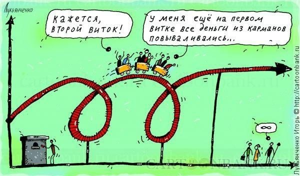 Шутки про аттракционы