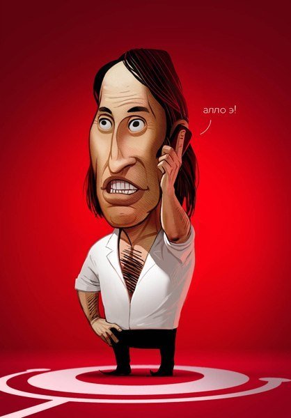 Александр Ревва шарж