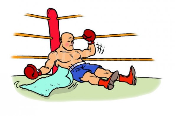 Нокаут бокс рисунок