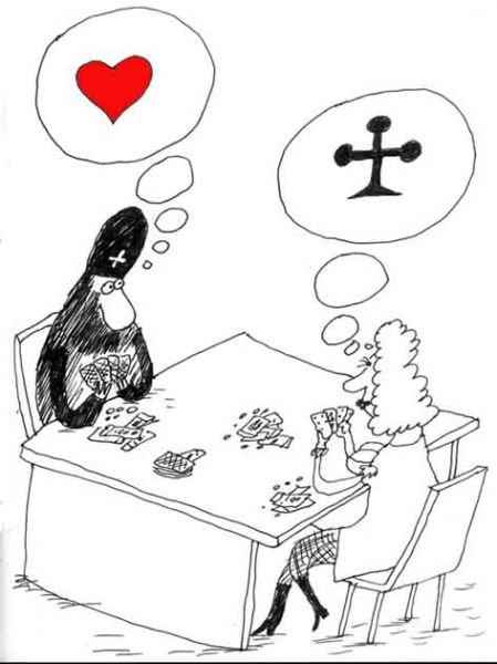 Карикатуры на картежников