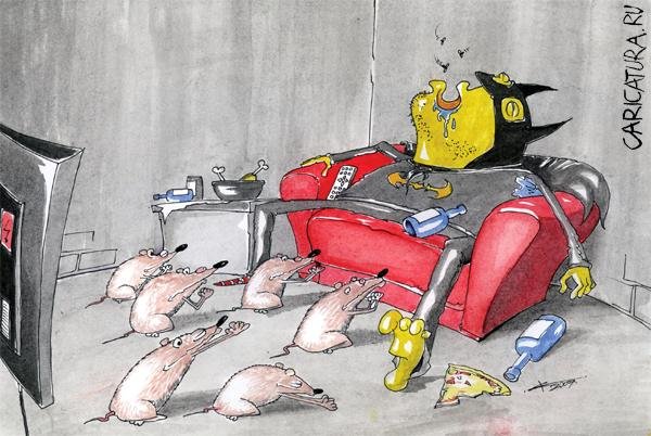 Офисная мышь карикатура