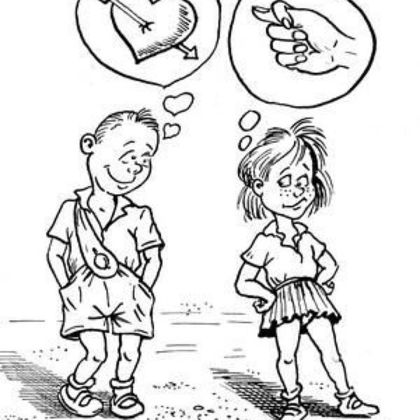 Ситуации вежливости в картинках