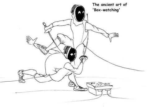 Юмор фехтовальщика