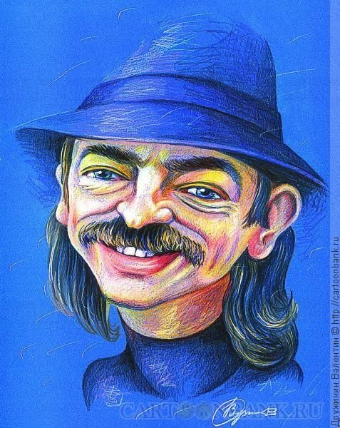 Михаил Боярский рисунок