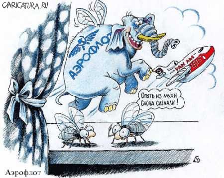 Шутки про Аэрофлот