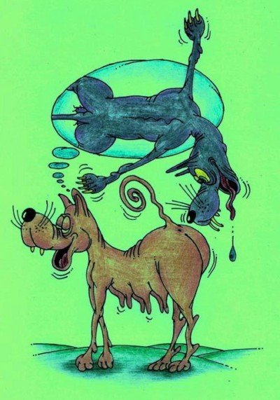 Чушь карикатура