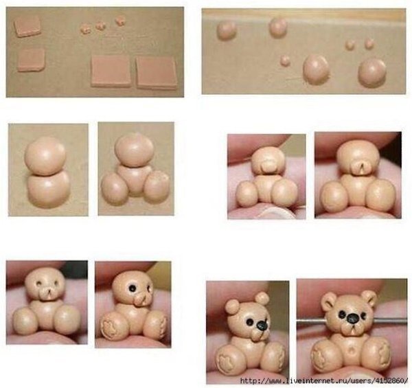 Поэтапная лепка из глины