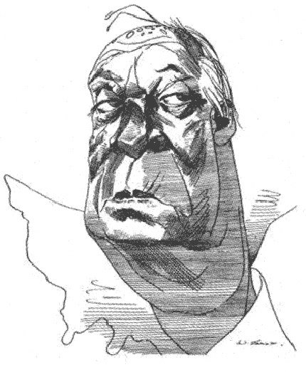 Набоков шарж